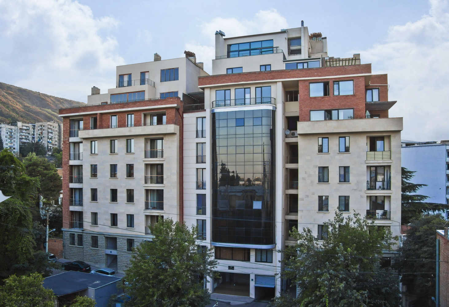 Axis in Petriashvili str, Petriashvili St, Tbilisi