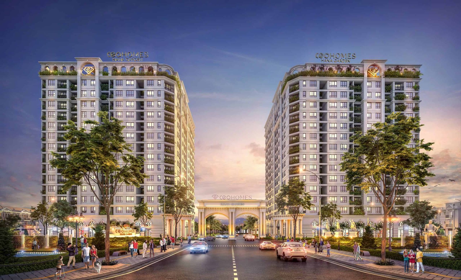 CEOHomes Hana Garden, Xã Quang Minh (Đại Thịnh - Mê Linh - Văn Khê cũ), huyện Mê Linh, Hà Nội