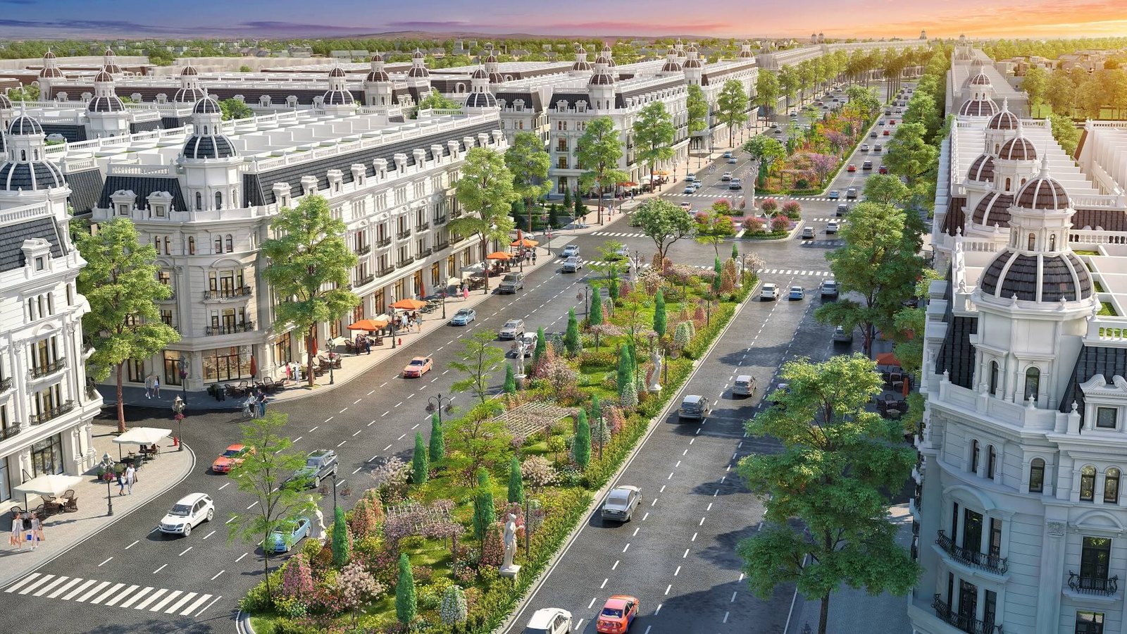 Danko Avenue Sông Công, Đường Thắng Lợi kéo dài