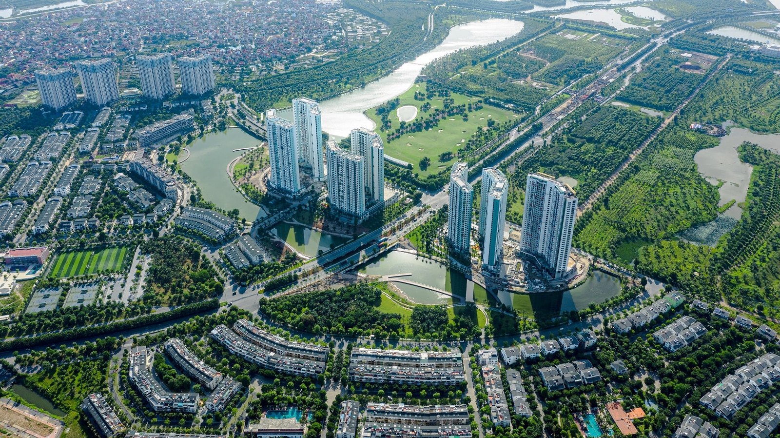 Aqua Bay (Sky Residences / Central Lake / Grand Park), Khu đô thị Ecopark, Xã Xuân Quan