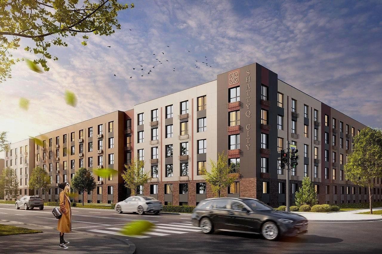 ЖК Shattyq city, Шымкент, Абайский р-н, мкр Бозарык, ул. Боржар