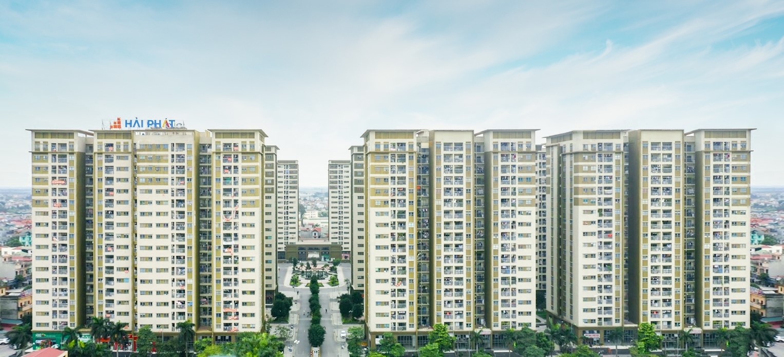 The Vesta (nhà ở xã hội Phú Lãm), Phú Lãm ward, over 4.5 ha