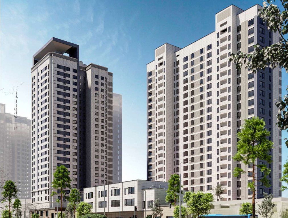 ЖК Highvill Park 2, Астана, ул. Бухар Жырау, 20Б