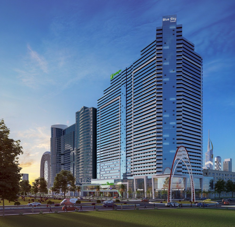 BlueSky Tower, ул. Тбел Абусеридзе, 13, Батуми
