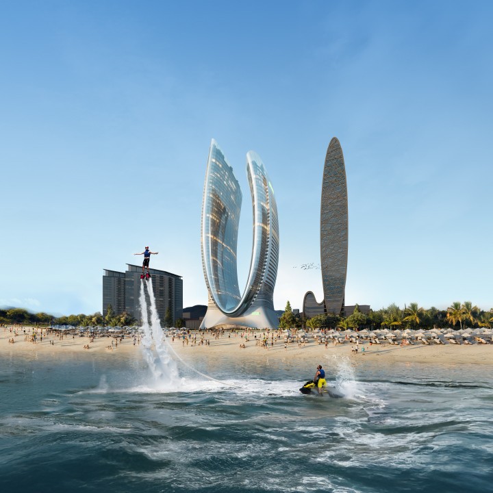 ORBI Continental, Black Sea coast, 50 m from the sea