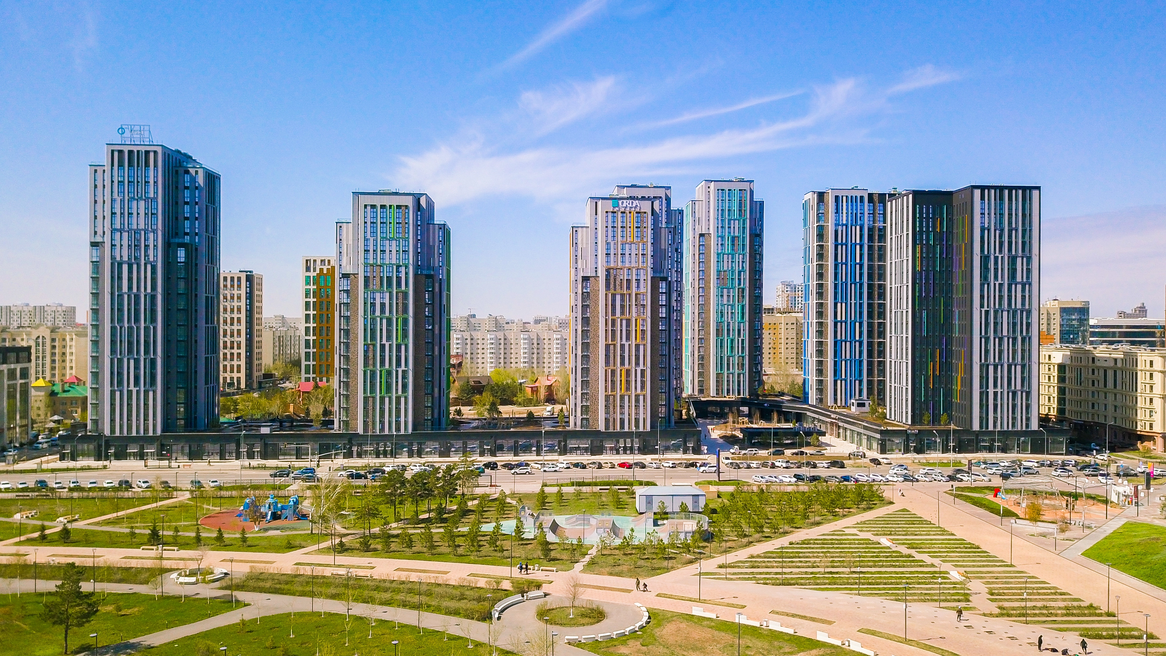 ЖК «Europe City», ул. Акмешит 1, Астана, ЖК «Europe City», ул. Акмешит 1, Астана