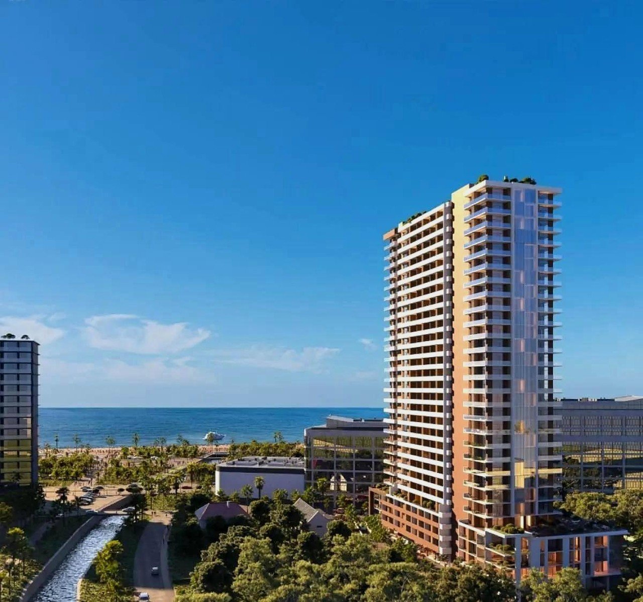 Blu, Elite residence in New Boulevard