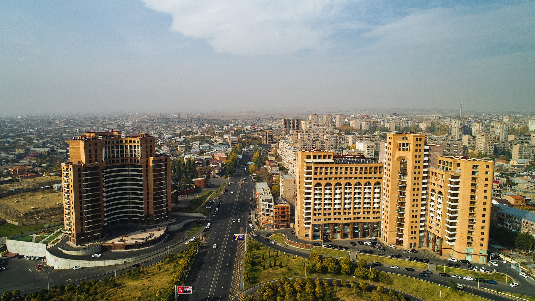 Sasna Tsrer I, near Komitas Ave & Halabyan St, Hrazdan gorge area, Yerevan