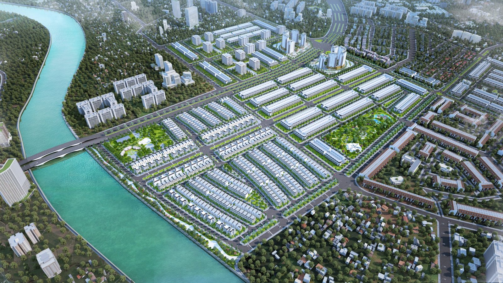 Lavilla Green City, Đường Hùng Vương nối dài, Phường 6